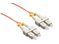 Axiom AXG92689 SC/SC OM2 Fiber Cable 5m - TAA, Orange