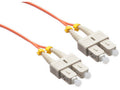 Axiom AXG94595 SC/SC OM1 Fiber Cable 7m - TAA, Orange