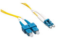 Axiom AXG94694 LC/SC OS2 Fiber Cable 12m - TAA, Yellow