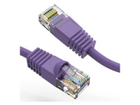 Axiom C6MB-P20-AX 20FT CAT6 Cable w/Boot Purple
