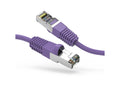 Axiom C6MBSFTPP2-AX 2FT CAT6 Shielded Cable (Purple)
