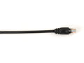 Black Box CAT6PC-015-BK-25PAK CAT6 250-MHz Molded Snagless Stranded Ethernet Patch Cable Unshielded(UTP),CM PVC(RJ45 M/M),Black,15-ft.(4.6-m),25-Pack