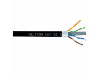 Weltron DB2404L6 1000ft Cat6 Outdoor/Direct Burial Rated Solid Bulk Cable