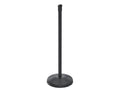 SpacePole DTFF201-02 Tablet: Floorstand, 1000mm, with DuraTilt. Allows tablet to tilt and rotate 210 degrees. For portrait to landscape functionality add SPA111. (Black)