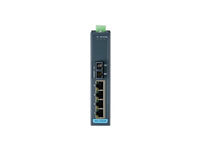 B+B SmartWorx EKI-2525M-BE 4-PORT 10/100M +1 M.M Fiber