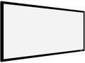 Elite Screens ER96WH1W-A1080P3 Sable Frame AcousticPro1080P3 96IN Diag. 2.35:1, Sound Transparent Perforated Weave Fixed Frame Projection