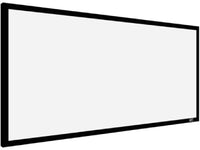 Elite Screens ER96WH1W-A1080P3 Sable Frame AcousticPro1080P3 96IN Diag. 2.35:1, Sound Transparent Perforated Weave Fixed Frame Projection