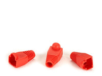 Black Box FMT720 Snagless Cable Boot - Red, 50-Pack