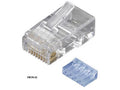 Black Box FMTP6S-100PAK CAT6 Modular Plug - Shielded, RJ45, 100