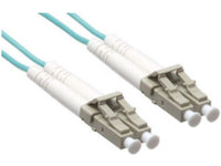 Axiom LCLCOM4MD1M-AX LC/LC OM4 Fiber Cable 1m, Aqua