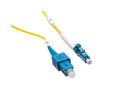 Axiom LCSCSS9Y-1M-AX LC/SC OS2 Fiber Cable 1m, Yellow