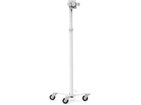 Compulocks MCRSTDWUCLGVWMW Universal Tablet Cling Medical Rolling Cart White