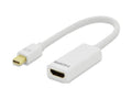 Axiom Q7X-00018-AX Mini DisplayPort to HDMI Adapter, White