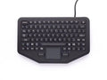 iKey SL-86-911-TP-FL-USB Keyboard with Touchpad - 86-Key Functionality - Fn Key for Secondary Legend Flexibility - Integrated Touchpad