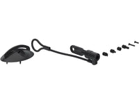 SpacePole SPCS201 High carbon 7x7 straight steel cable with advance rotating disc-locking mechanism. Die cast housing re
