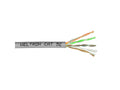Weltron T2404L5EP-AH 1000FT ASH/GREY CAT5E 350MHZ SOLID UTP C