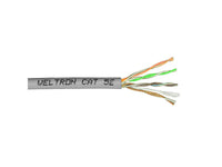 Weltron T2404L5EP-AH 1000FT ASH/GREY CAT5E 350MHZ SOLID UTP C