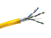 Weltron T2404L5PASH-YL 1000FT YELLOW CAT5E SHIELDED STRANDED CA