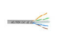 Weltron T2404L6-AH 1000FT GRAY CAT6 SOLID CABLE UTP CMR