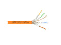 Weltron T2404L6A-PASH-OR CAT6A 1000FT STR SHIELDED ORAN