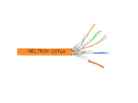Weltron T2404L6A-PASH-OR CAT6A 1000FT STR SHIELDED ORAN