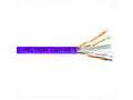 Weltron T2404L6P-PL 1000FT PURPLE PLENUM CAT6 SOLID 550MHZ