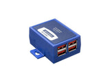 B+B SmartWorx UH104 4 Port, USB 2.0 Industrial Hub