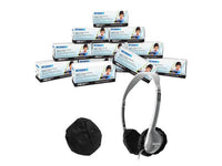 HamiltonBuhl HYGENXWR25BK EAR Covers Black SM 12 Boxes
