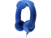 HamiltonBuhl KIDS-BLU Flex-Phones Virtually Indestructible Foam Headphones BLUE
