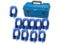 HamiltonBuhl LCP-10KBL 10PK Blue Flex-phones