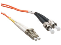 Axiom AXG93921 LC/ST OM1 Fiber Cable 8m - TAA, Orange