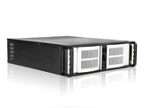 iStarUSA D-300-SL-TS669 3U Chassis 7INCH LCD Silver