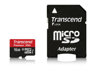 Transcend TS16GUSDU1 16GB microSD w/ adapter U1