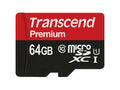 Transcend TS64GUSDU1 64GB microSD w/ adapter U1