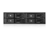 iStarUSA BPN-124K-SA 5.25 to 4x2.5 trayless cage