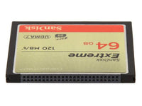 SanDisk SDCFXS-064G-A46 64GB, CF 120 MBps Read, 60 MBps Write