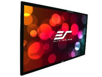 Elite Screens ER120WH1-A1080P3 120 in Diag Fixed Frame Screen View 59x105 AcousticPro1080P3