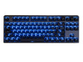 TG3 KBA-CBL87P-BLU-DPU-L1 Deck Gaming Francium Pro Keyboard. 87 Key with Blue LED and Red MX Key-switch