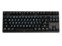 TG3 KBA-CBL87P-WHT-DPU-L1 Deck Gaming Francium Pro Keyboard. 87 Key with White LED and Red MX Key-switch