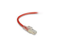 Black Box C6PC70S-RD-4 GIG3 CAT6 Shield Patch CBL Red 4FT