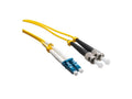 Axiom AXG93919 LC/ST OS2 Fiber Cable 4m - TAA, Yellow