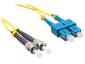Axiom AXG94722 SC/ST OS2 Fiber Cable 15m - TAA, Yellow