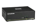 Black Box SS2P-SH-DVI-U KVM Switch, NIAP 3.0 Certified - 2-Port, Single-Monitor, DVI-I, PS2, USB, Audio