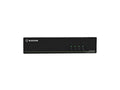 Black Box SS4P-QH-DP-UCAC KVM Switch, NIAP 3.0 Certified - 4-Port, Quad-Monitor, DisplayPort 1.2 4K30, USB HID, Audio, CAC