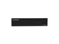 Black Box SS4P-QH-DP-UCAC KVM Switch, NIAP 3.0 Certified - 4-Port, Quad-Monitor, DisplayPort 1.2 4K30, USB HID, Audio, CAC