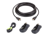 ATEN 2L7D03UHX4 10FT Single Display HDMI Secure KVM