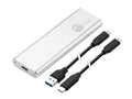 SIIG JU-SA0W11-S1 USB -C to M.2 PCIe NVME SSD Enclosure (JU-SA0W11-S1)