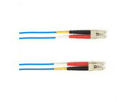 Black Box FOLZH10-002M-LCLC-BL 10 GIG MM FO Patch Cable Duplx, Lszh, Blue, LCLC