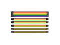 Thermaltake AC-049-CNONAN-A1 Ttmod Sleeve Ext. PSU Cable Kit, Rainbow