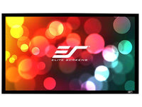 Elite Screens ER114WX2 114 DSableFixed FrameScreen,60x96,16:10 Format,BlackVelve